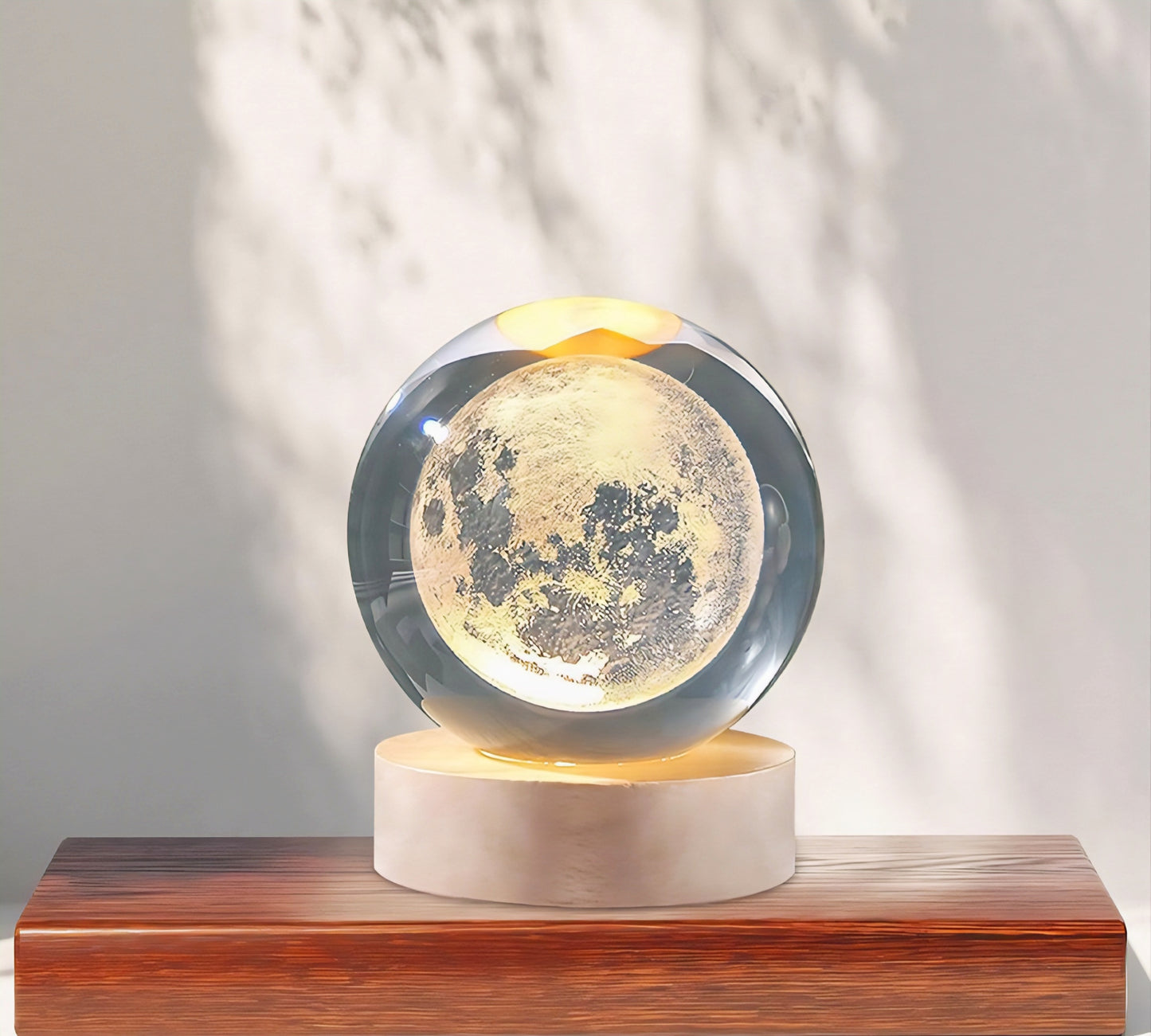 Glass Lamp 3D Ball Astronomy Night